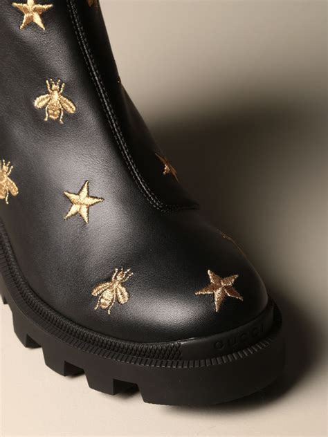 gucci tennis shoes with bee|gucci star and bee boots.